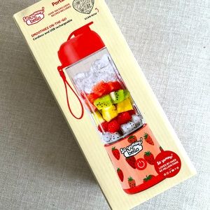 Strawberry Dotted Portable Blender by SoYummy x Bella